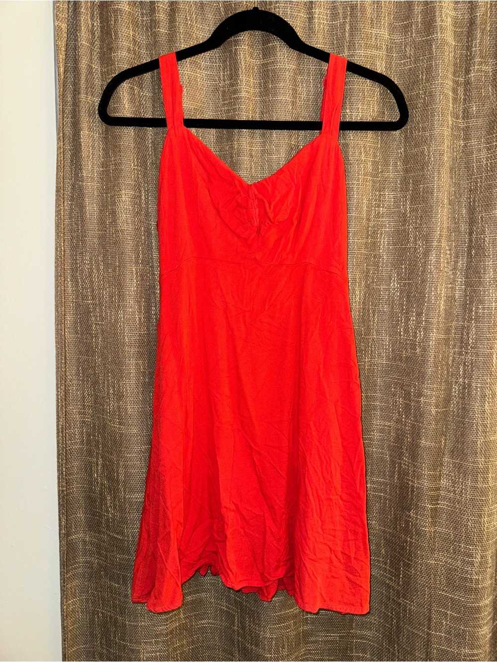 Old Navy Red Fit & Flare Dress